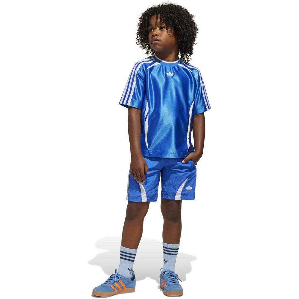 Køb adidas Originals Blue Shorts Tee Sæt