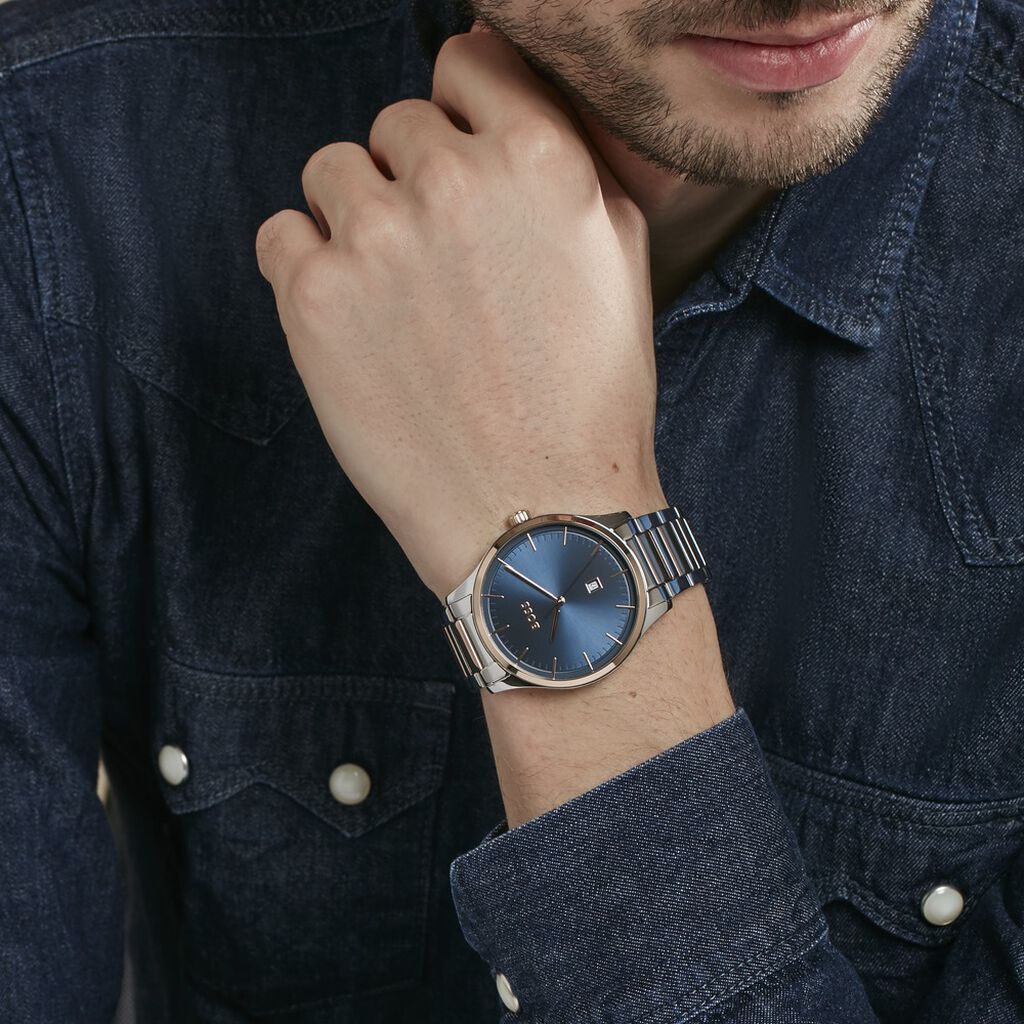 Montre Boss Reason Bleu