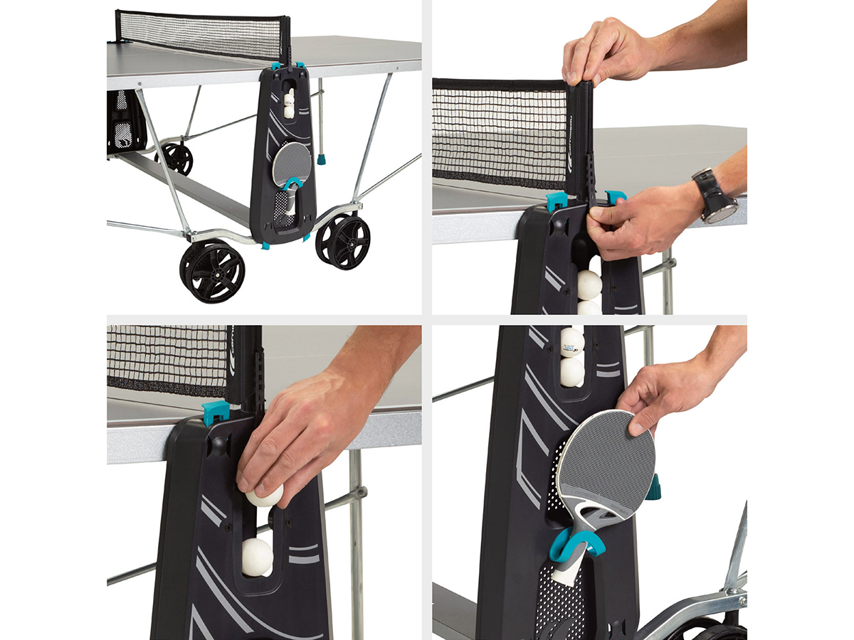 Cornilleau 100X outdoor tafeltennistafel - Black
