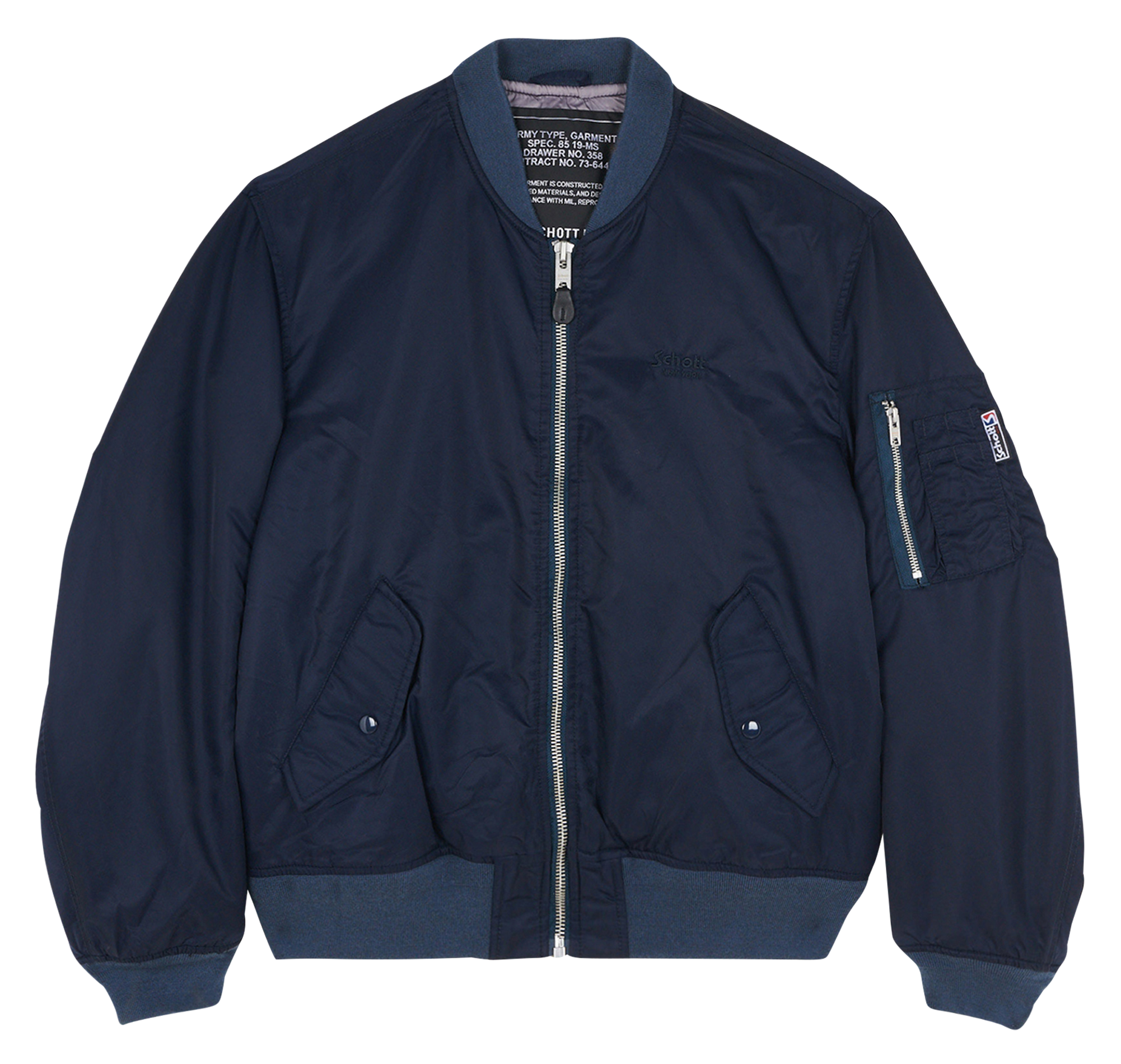Blouson ample vintage| Bleu