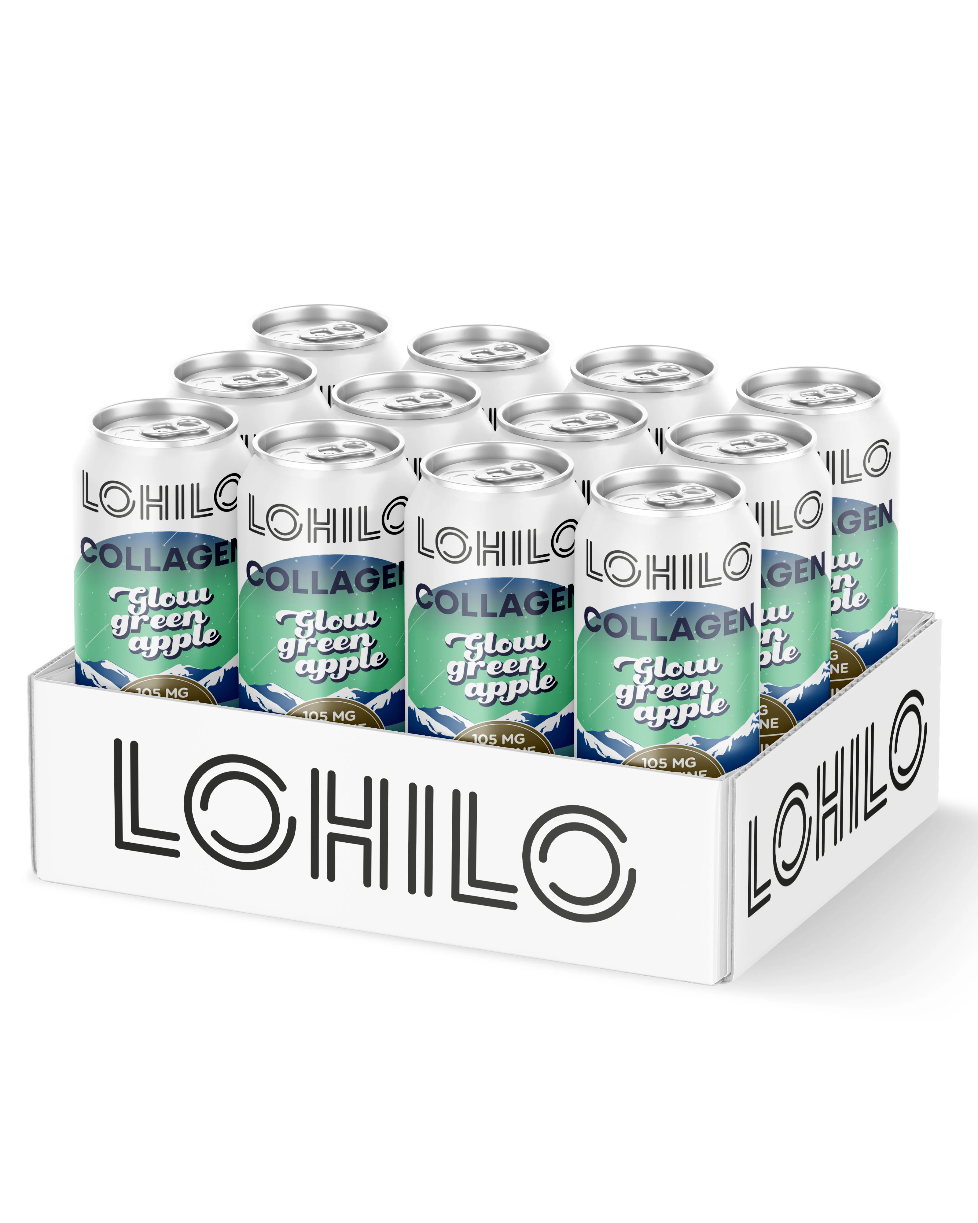 Lohilo Glow Green Apple 12x330ml
