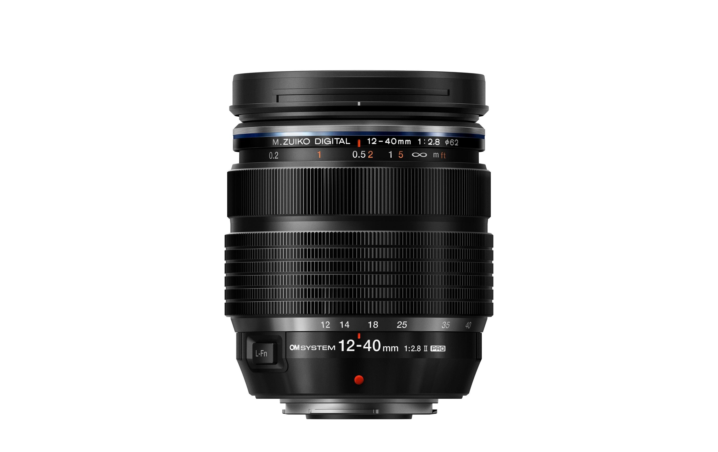 Zoomobjektiv M.ZUIKO ED 12-40mm F2.8 PRO II – MFT<br>M.Zuiko Digital ED 12-40 mm F2.8 PRO II