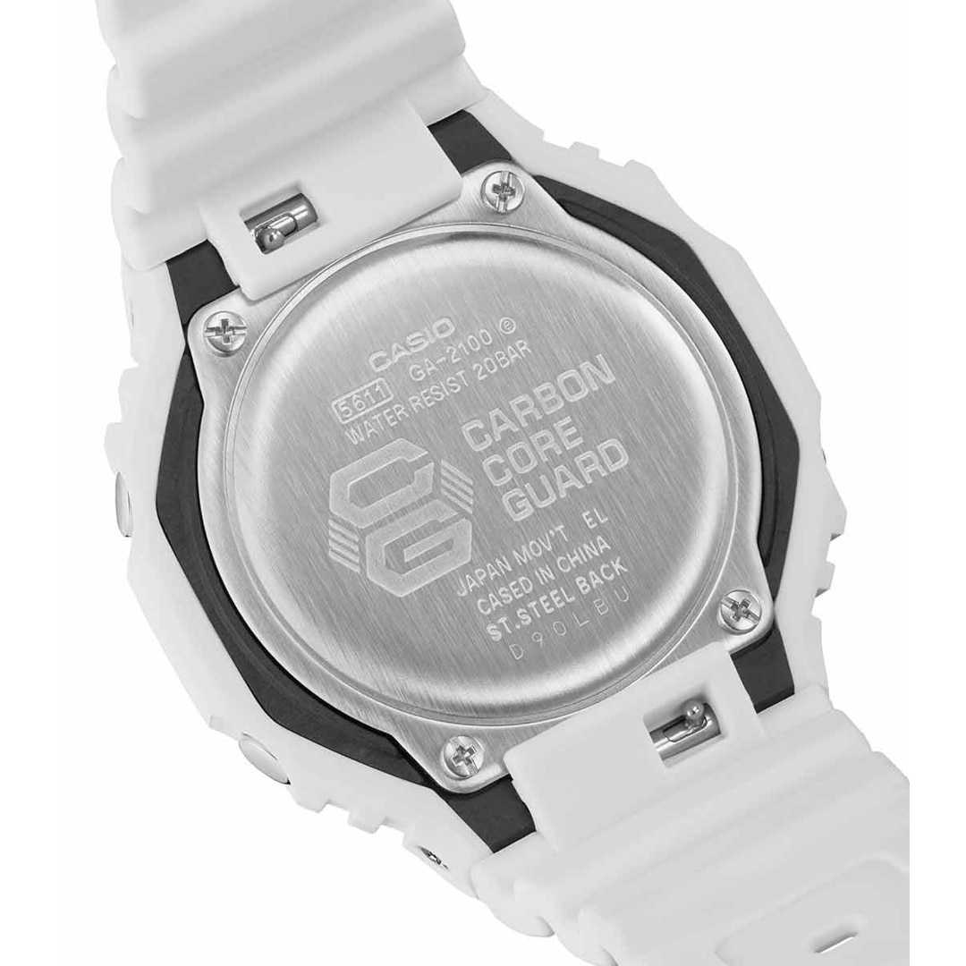 Casio G-Shock Classic Tone on Tone White