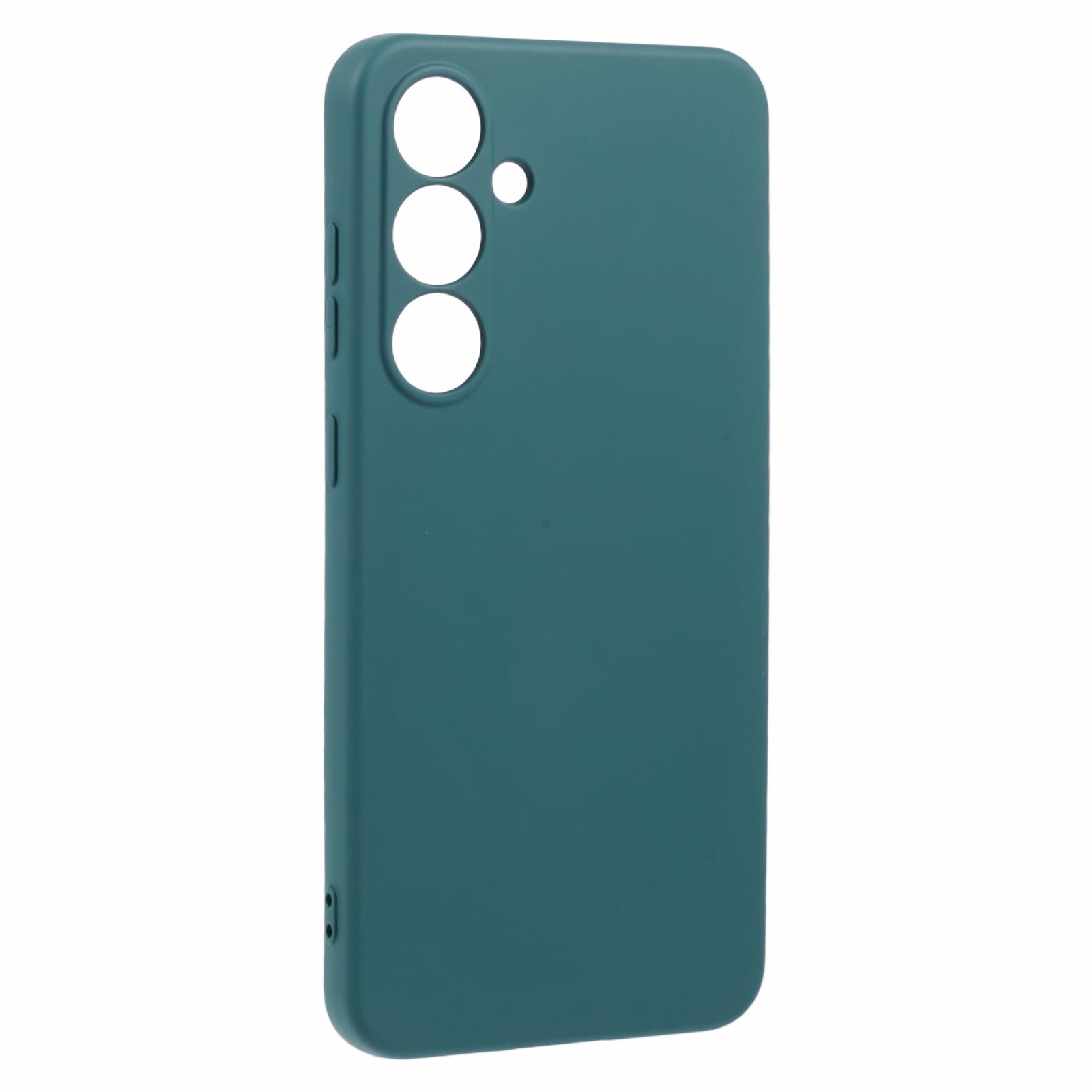 Samsung Galaxy S24 FE Gummi Case Hülle mit Kameraschutz - Petrol (Matt)