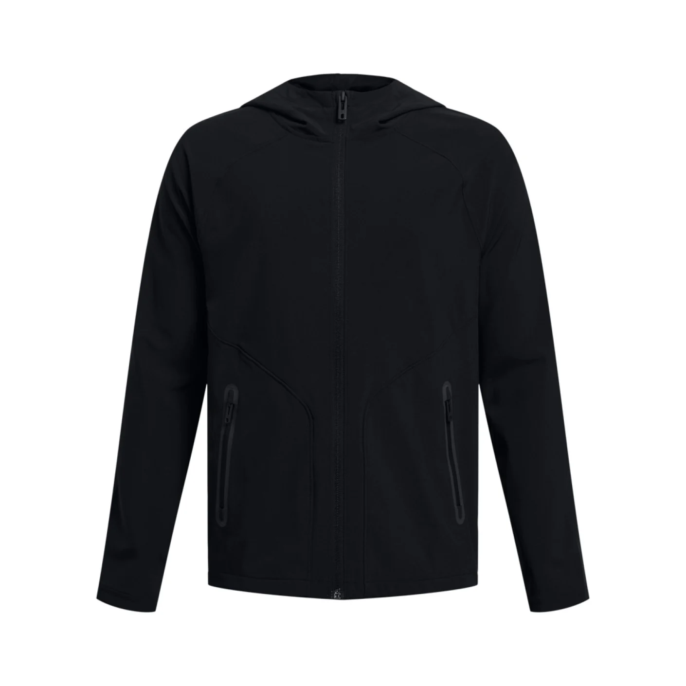 Under Armour Unstoppable Tapered Trainingspak Full-Zip Kids Zwart Donkergrijs