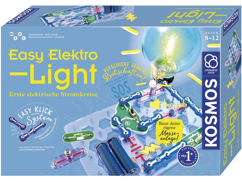 Kosmos Experimentierkasten Easy Elektro – Light Erste elektrische Stromkreise
