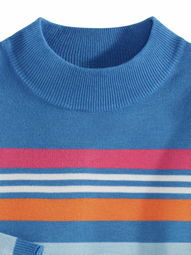 Stehbund-Pullover Hautschmeichler