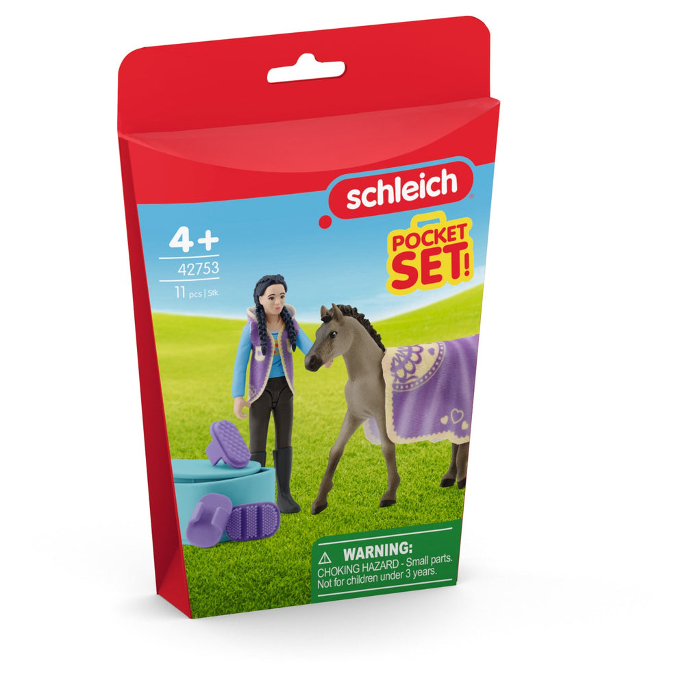Køb Schleich Pocket Set Skønhedssæt Med Kim