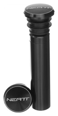Kit de Réparation Tubeless Neatt Avec Embouts de Guidon Aluminium Noir   5 Mèches