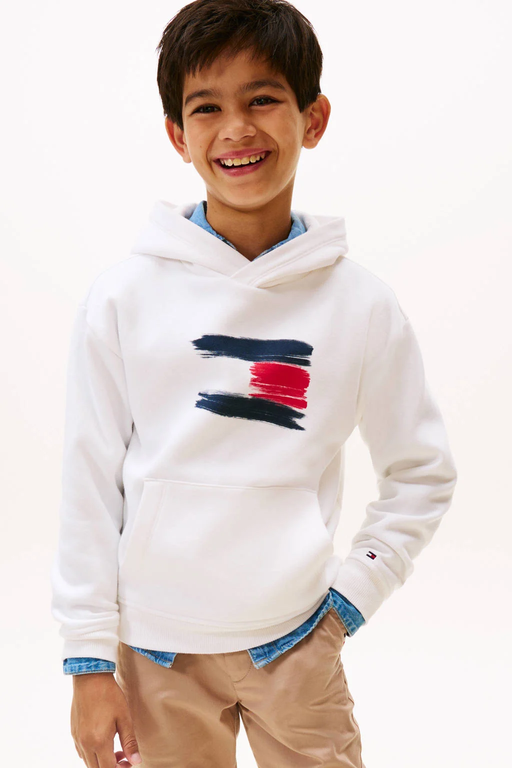 Tommy Hilfiger hoodie wit