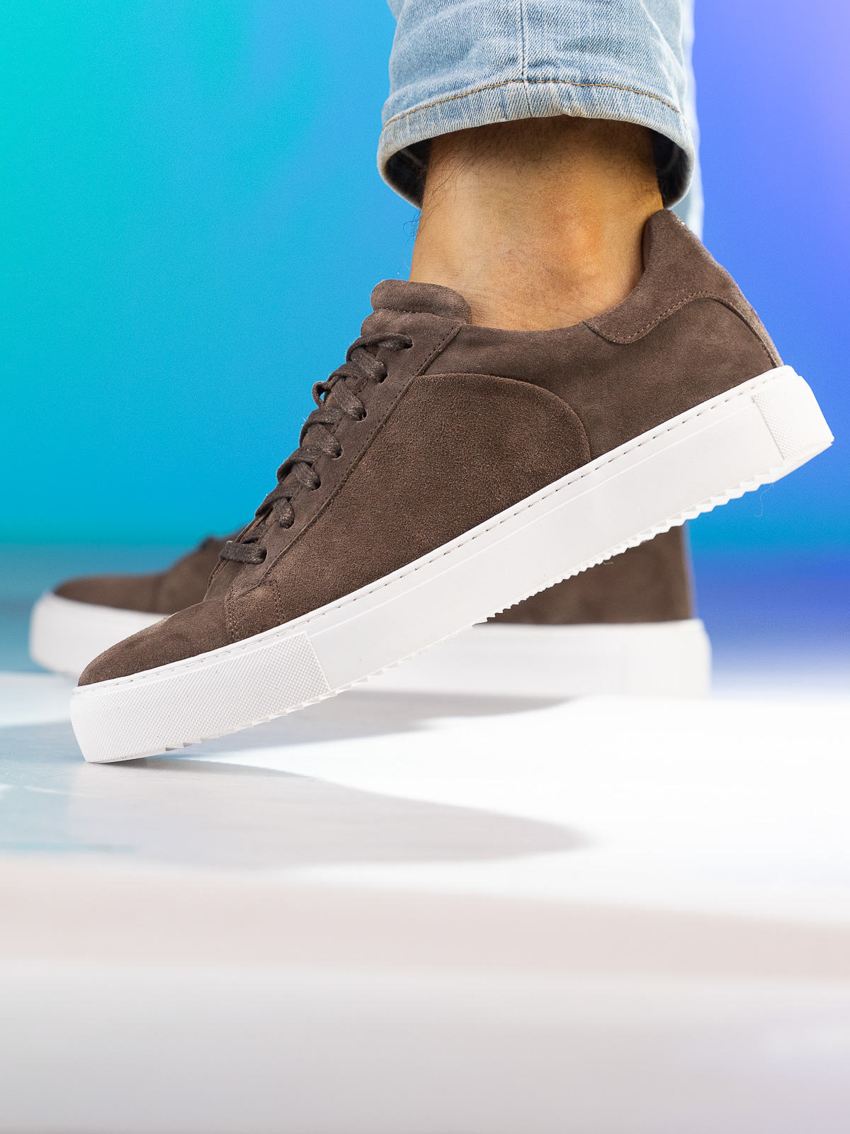 Gregers - Maribo Suede Brown - Trapes Sko