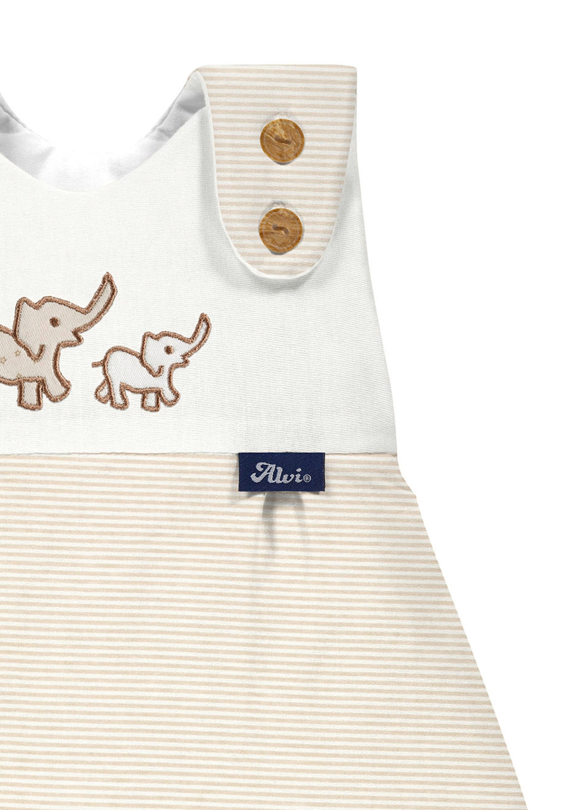 Alvi Baby-Mäxchen® Außensack (BIO Baumwolle) - Olifant