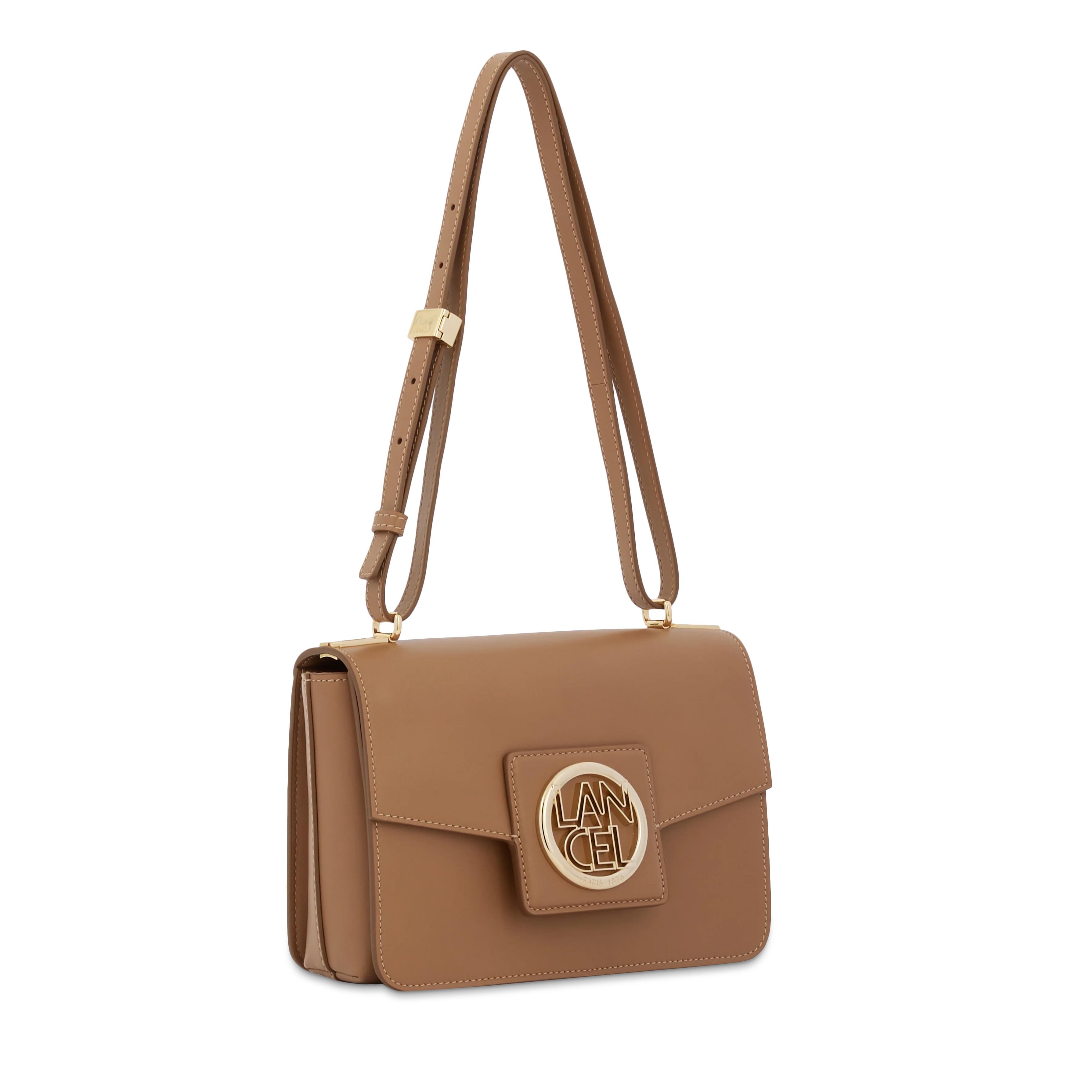 Sac rabat Roxane de Lancel-Granit/Doré