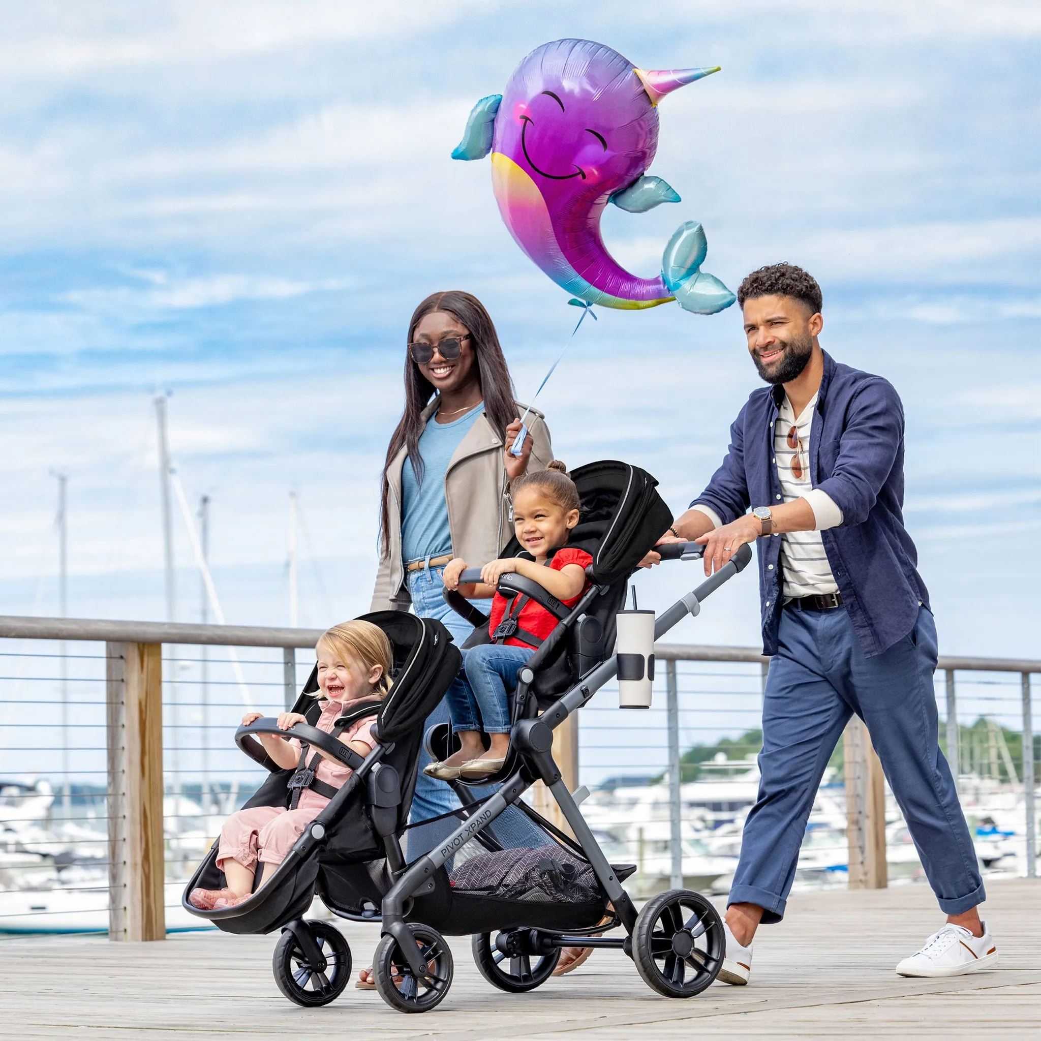 Evenflo Second Siège Pour Poussette Pivot Xpand - Noir
