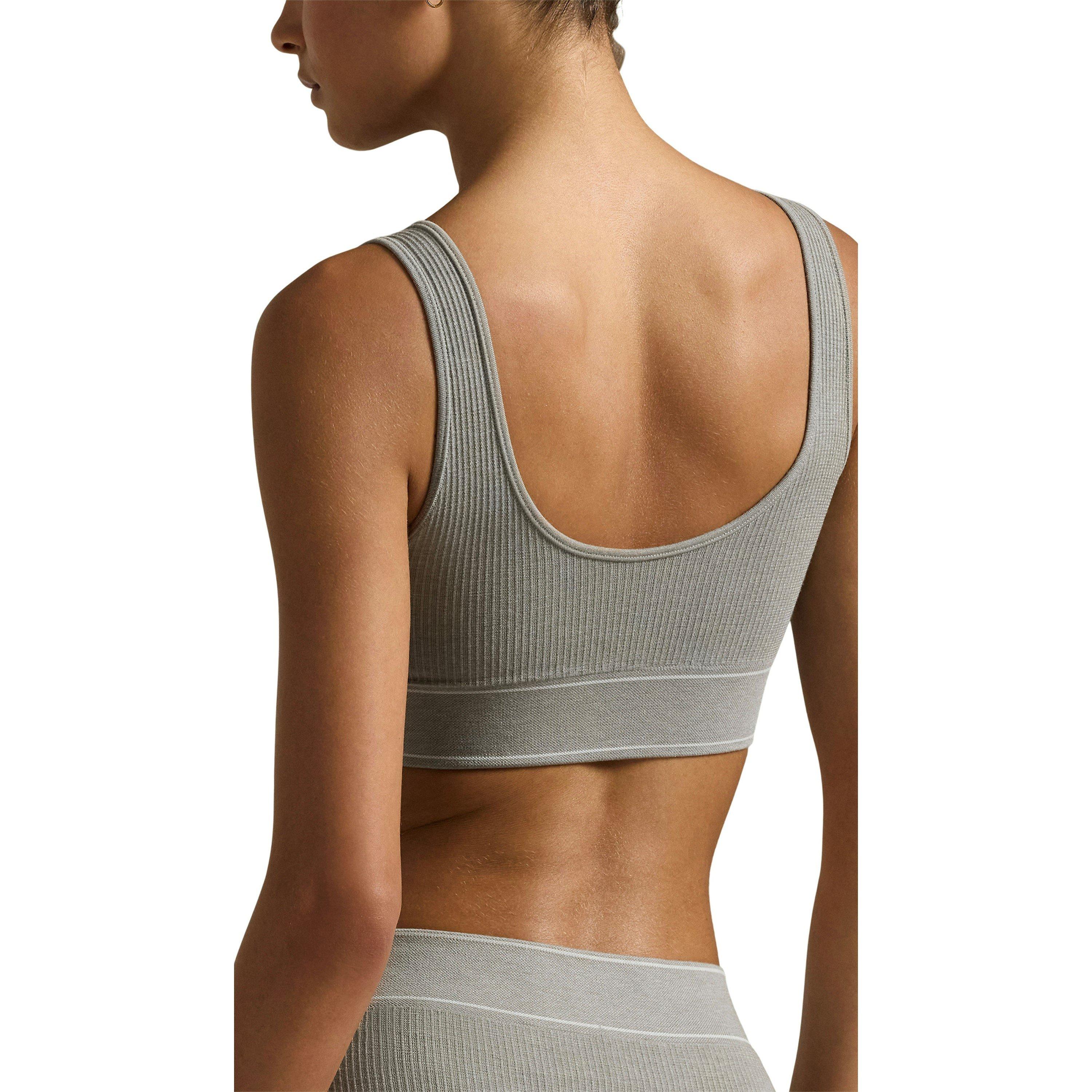 Ralph Lauren Ribbed Scoop Bra