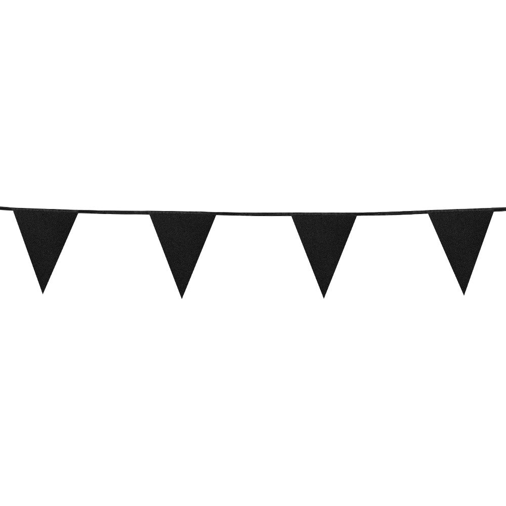Zwarte Slinger Glitter Papier 6m