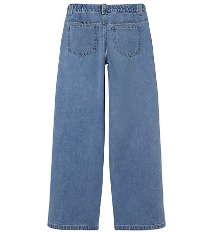 LMTD Hosen- NLfSkatizza - Breit - Medium+ Blue Denim