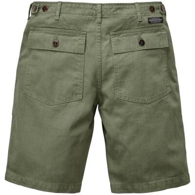 Herren-Baumwollshorts 1962, Oliv