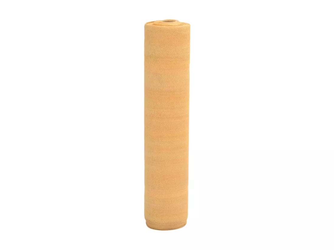 Filet brise-vue sable 1x25 m PEHD 150 g/m²