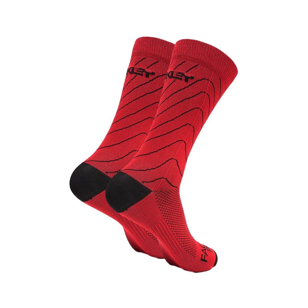 Oakley FACTORY PILOT MTB CREW - Chaussettes red line