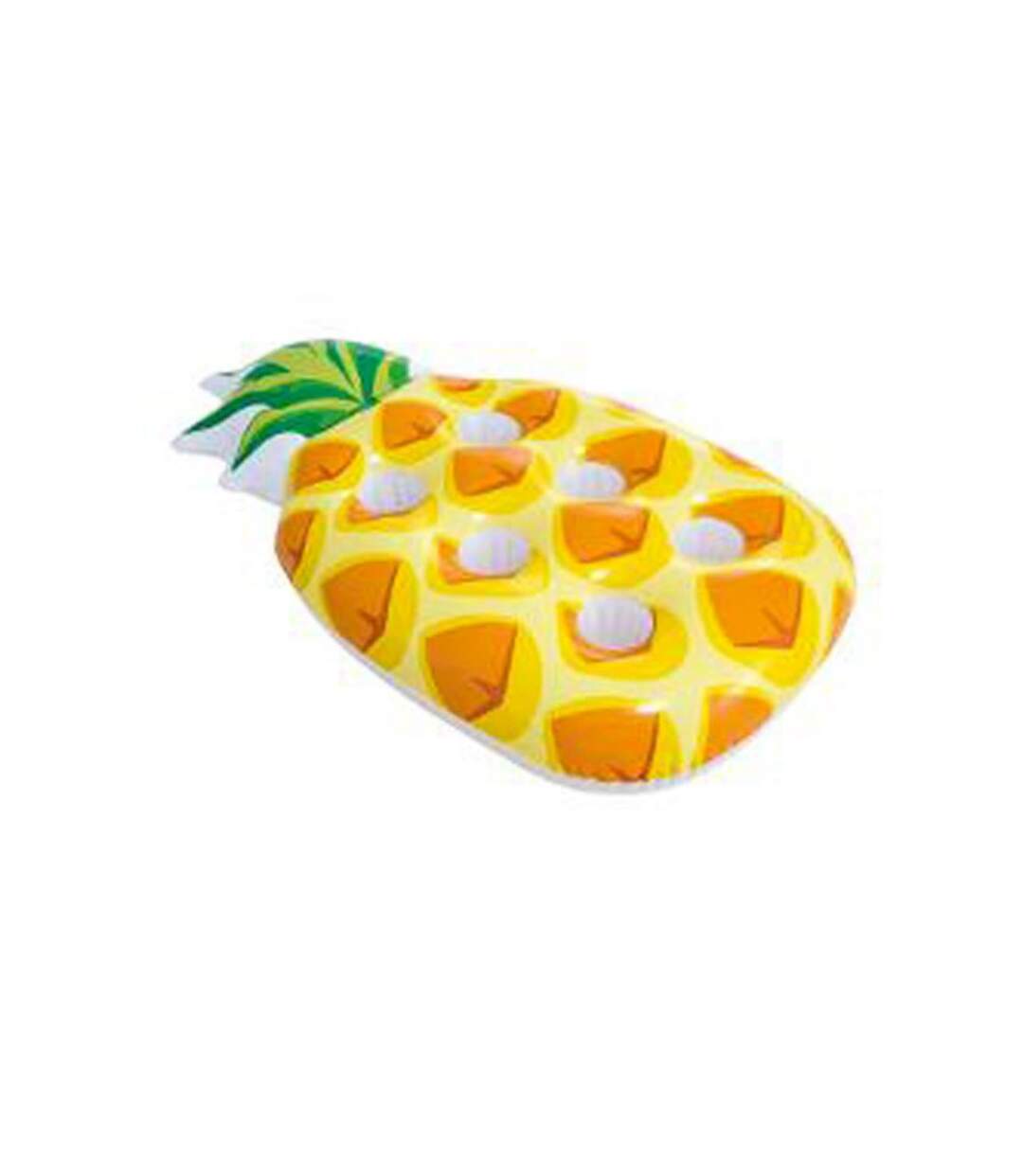 Porte Verre Gonflable Ananas 97cm Jaune