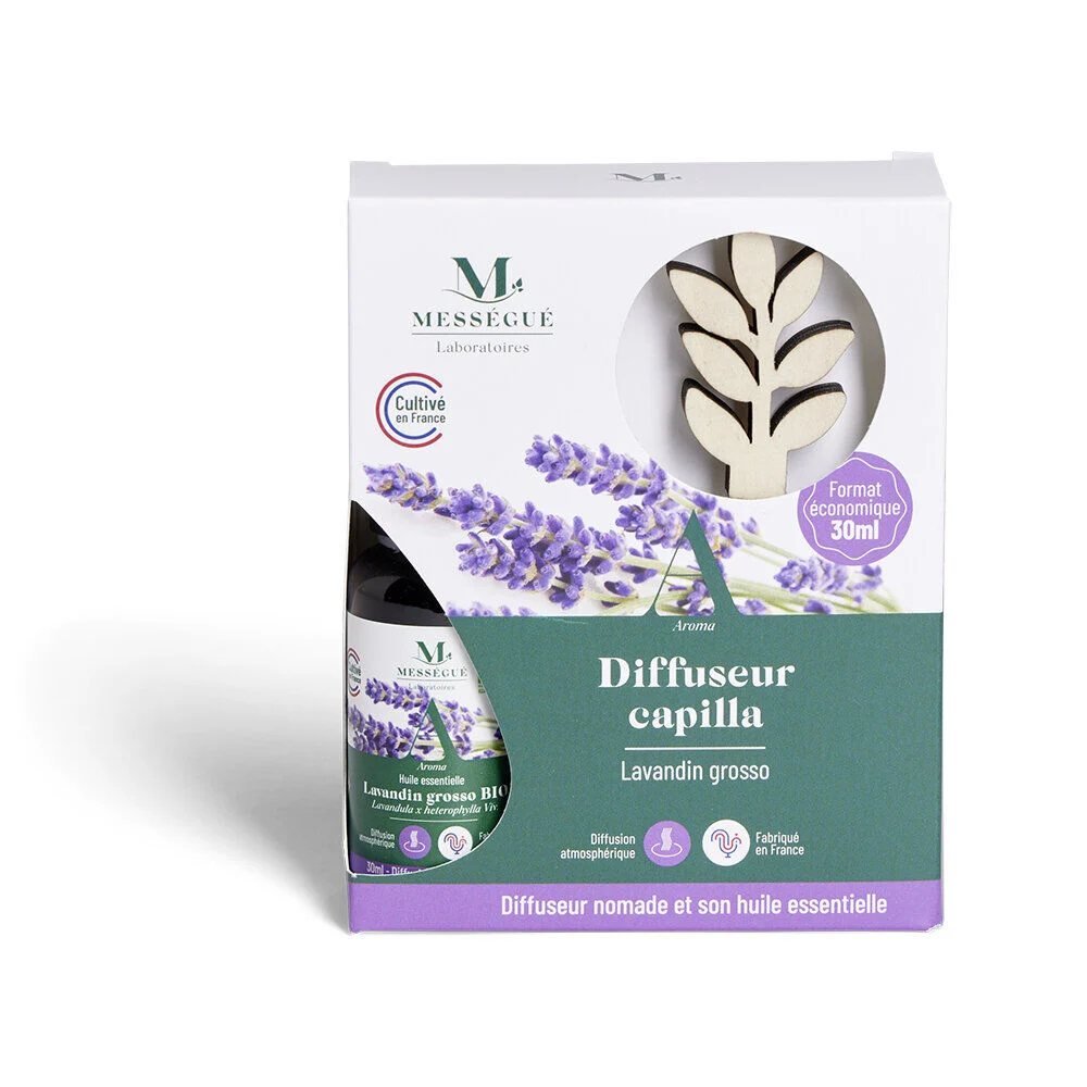 Diffuseur capilla nomade Mességué lavandin grosso 30ml