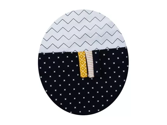 Edredon pour lit bébé en coton blanc