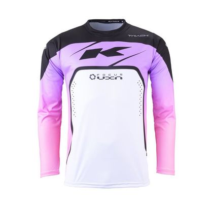 Maillot cross Kenny TRACK - FOCUS 2024 - Blanc / Rose
