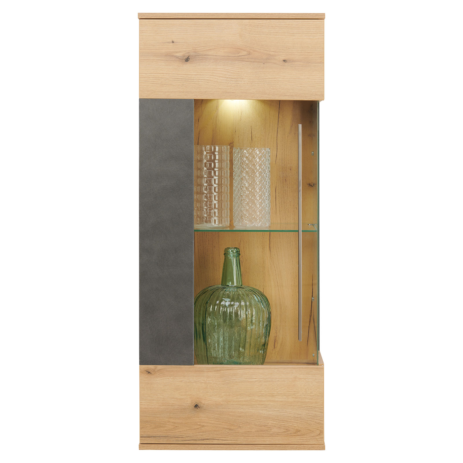 Hängevitrine - Coast Evoke Eiche - Matera dunkel - 53 cm breit