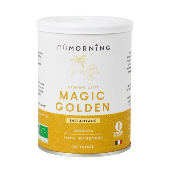 Nümorning Magic Golden - Morning Latte au Curcuma Gingembre et Maca 125g