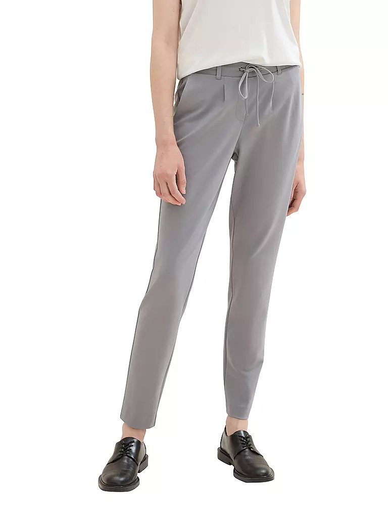 TOM TAILOR Hose Jogging Fit grau