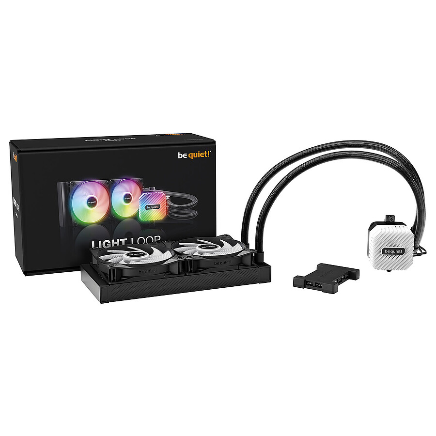 be quiet! Light Loop 240 mm - Noir