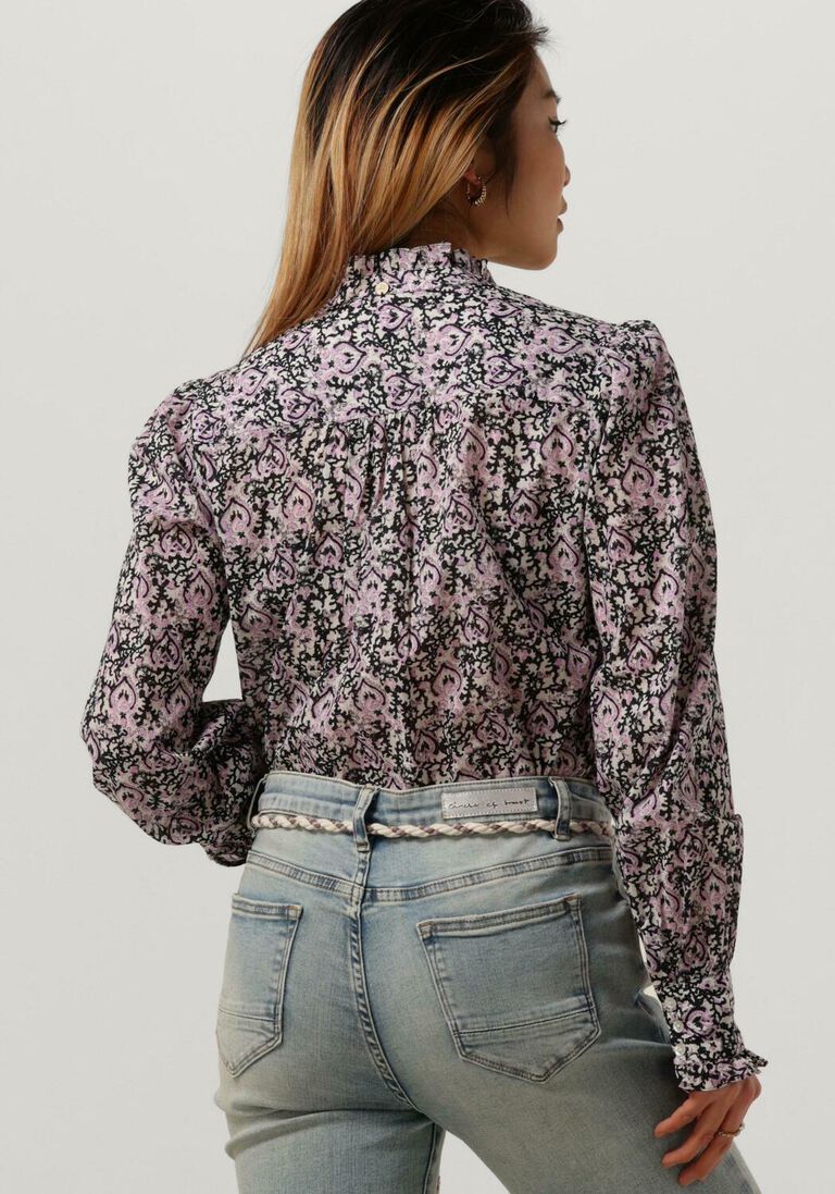 CIRCLE OF TRUST paarse circle of trust blouse charlie blouse