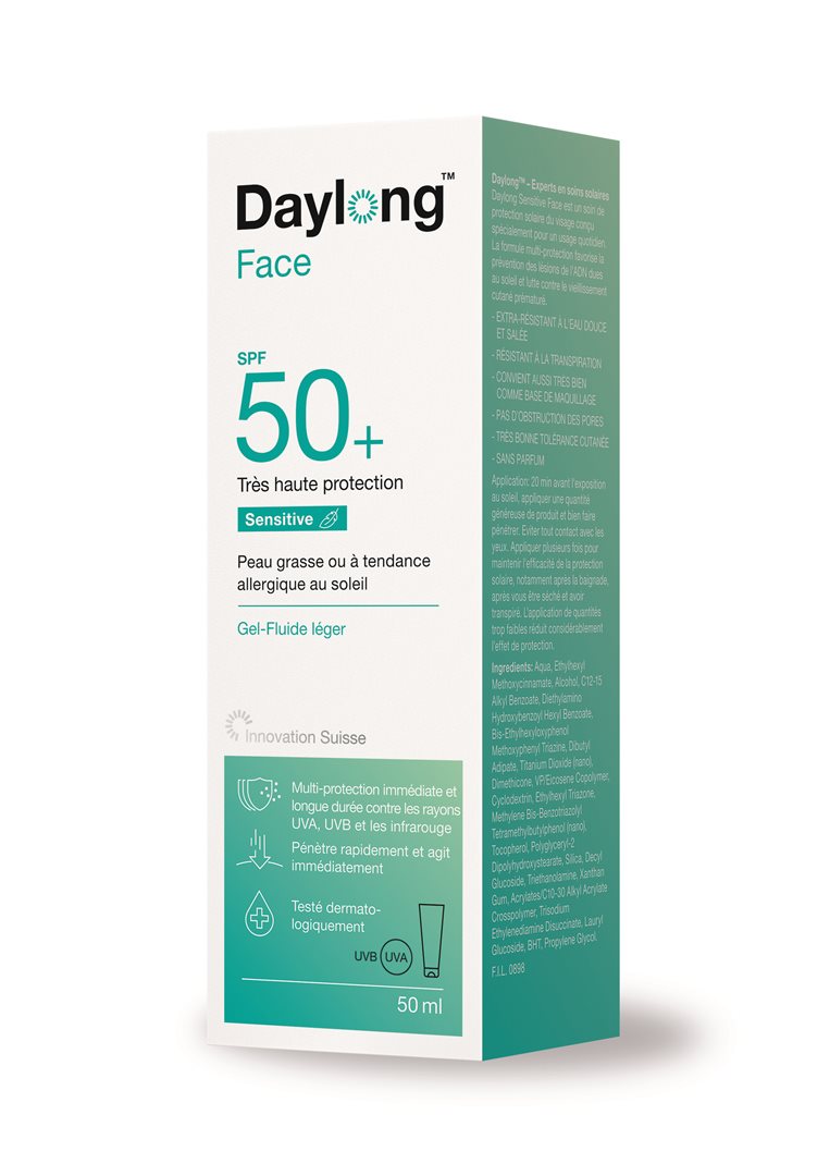 DAYLONG Sensitive Face Gel-Fluid SPF 50  50 ml