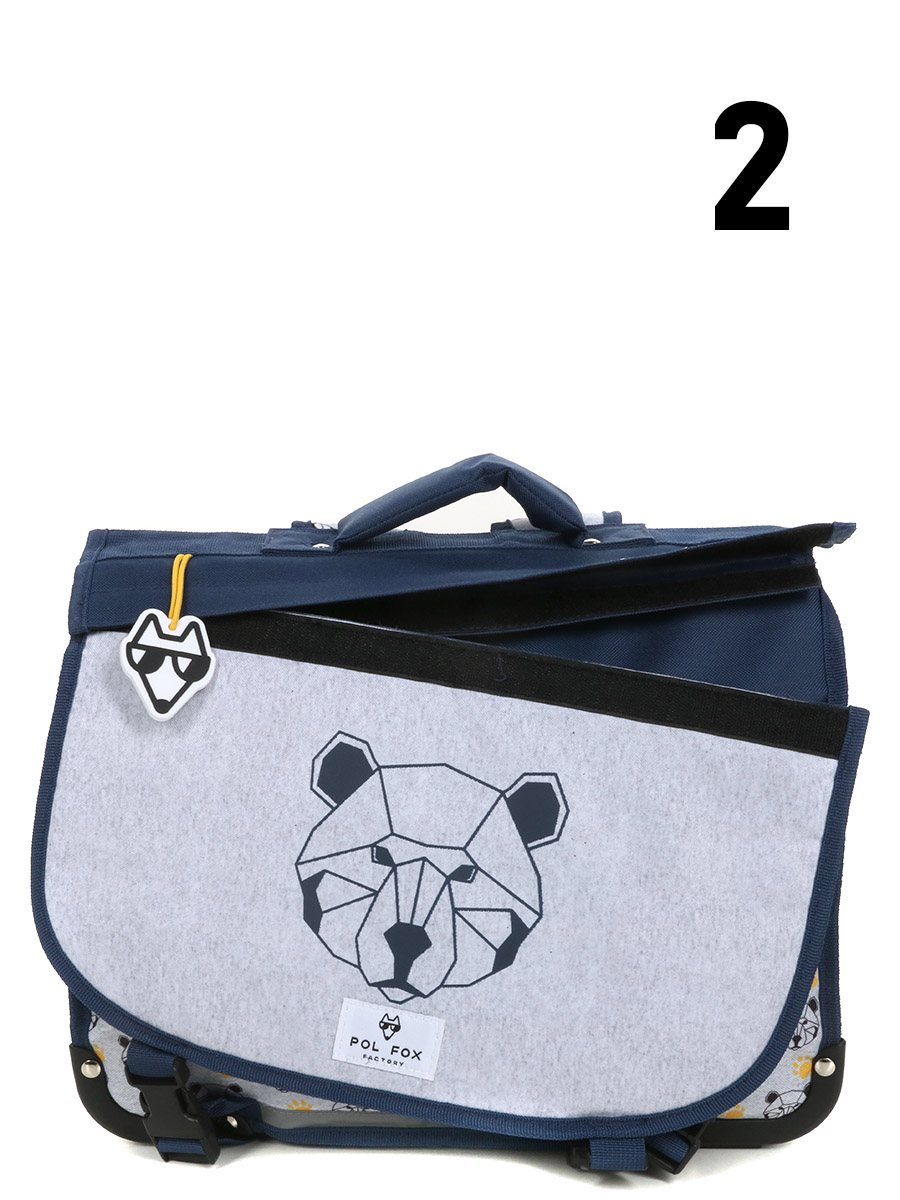 Cartable RÀversible Pol Fox Bear 38 cm