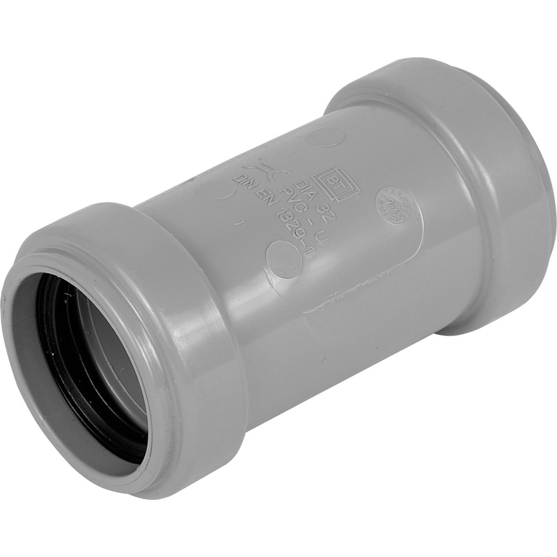 PVC overschuifmof 40mm 2x manchet