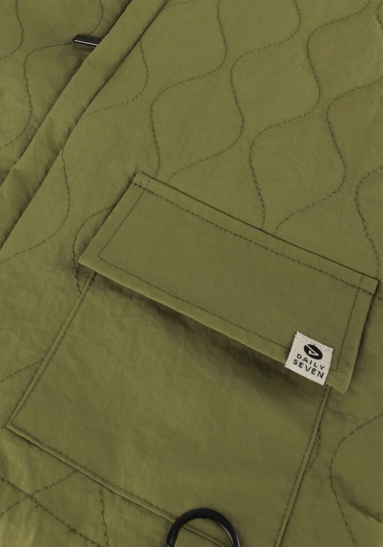 DAILY7 groene daily7 gilet bodywarmer daily seven