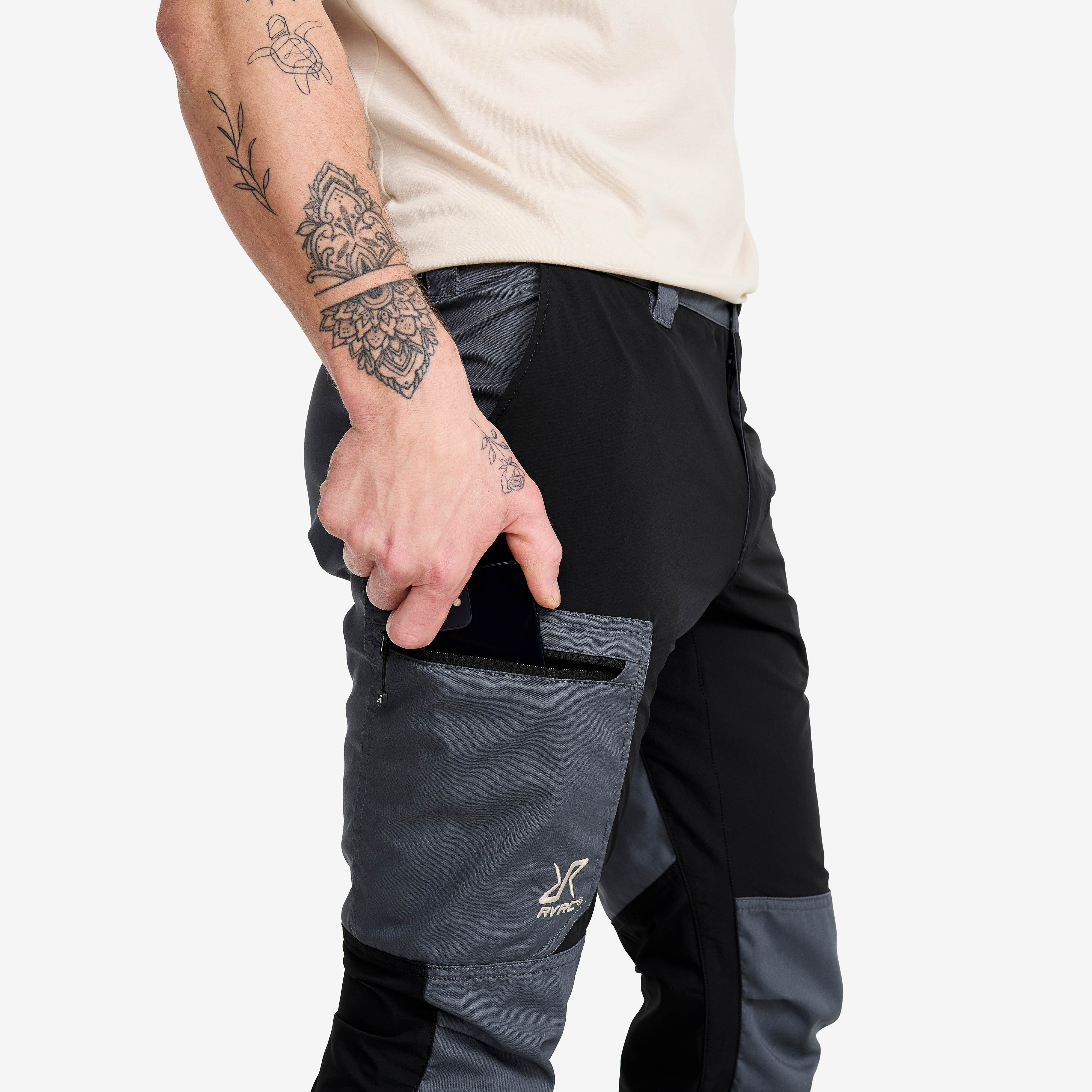 Rambler Lightweight Pants Herre Turbulence Blue/Black