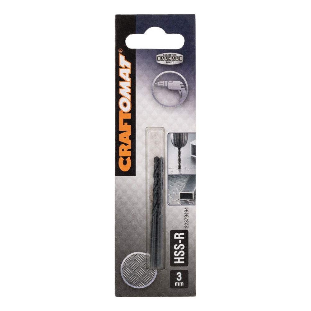BOR CRAFTOMAT HSS-R 3,0MM 2STK