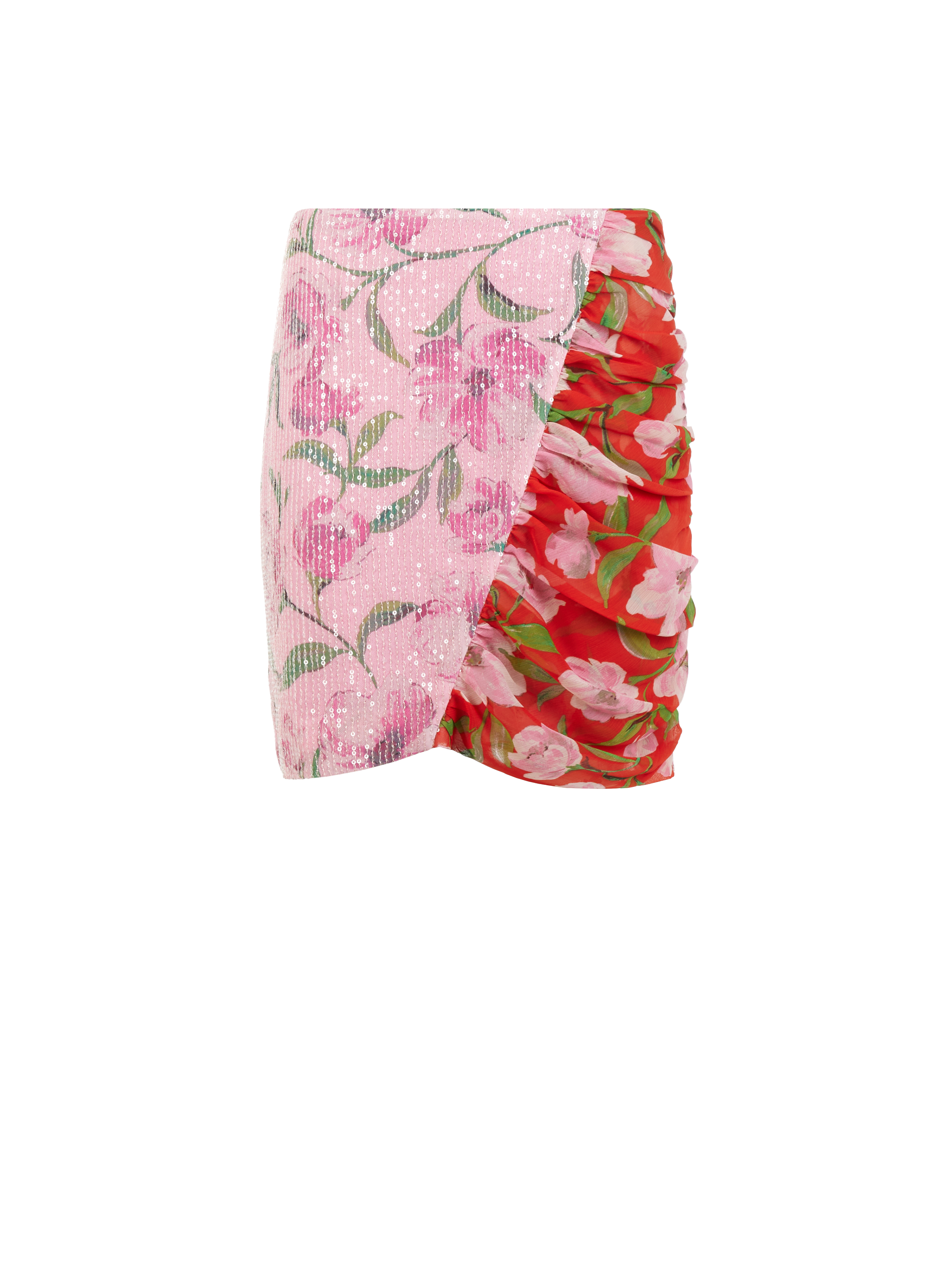 ROTATE Robe courte à motif - Multicolore