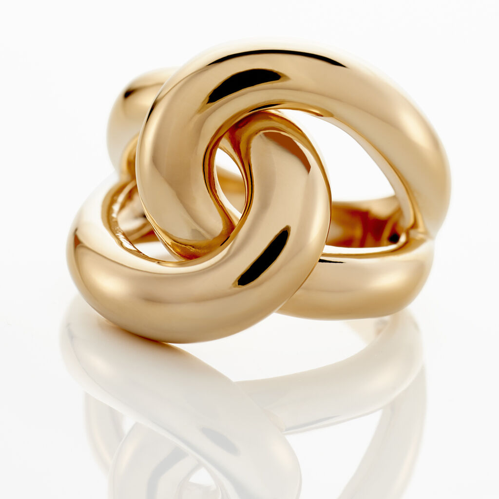 Bague Plaqué Or Jaune Chaili