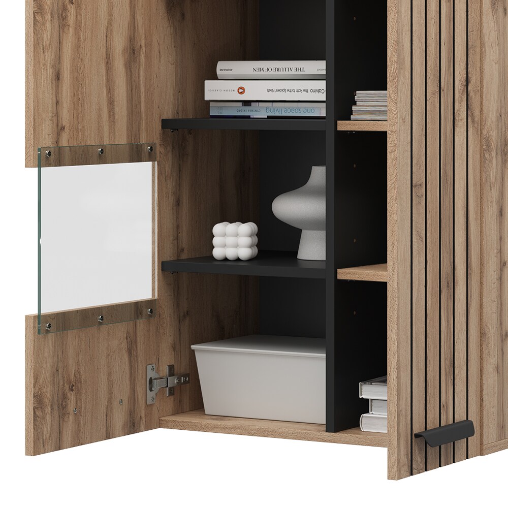 Vicco Hängeschrank Amber Eiche Wotan 60 cm mit 2 Türen