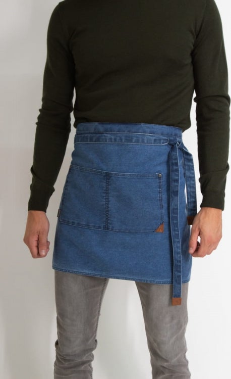 Donders 1860 barbecue kort schort blauw onesize
