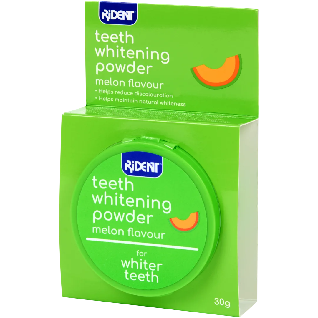 Poudre blanchissante pour les dents Rident