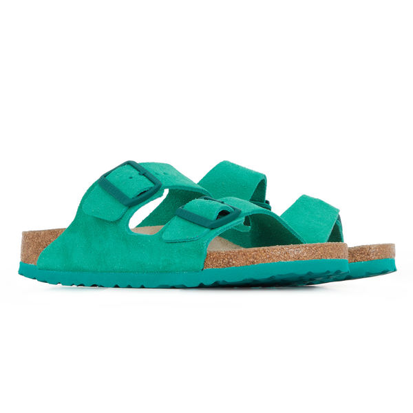 BIRKENSTOCK ARIZONA SUEDE BOLD GREEN
