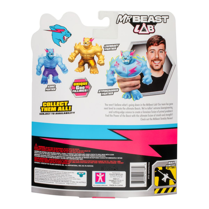 Heroes of Goo Jit Zu . MrBeast - Legendary Panther - ca. 11 cm