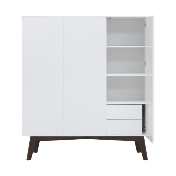 Kidsmill Sixties Ladeblok Kledingkast - Wit