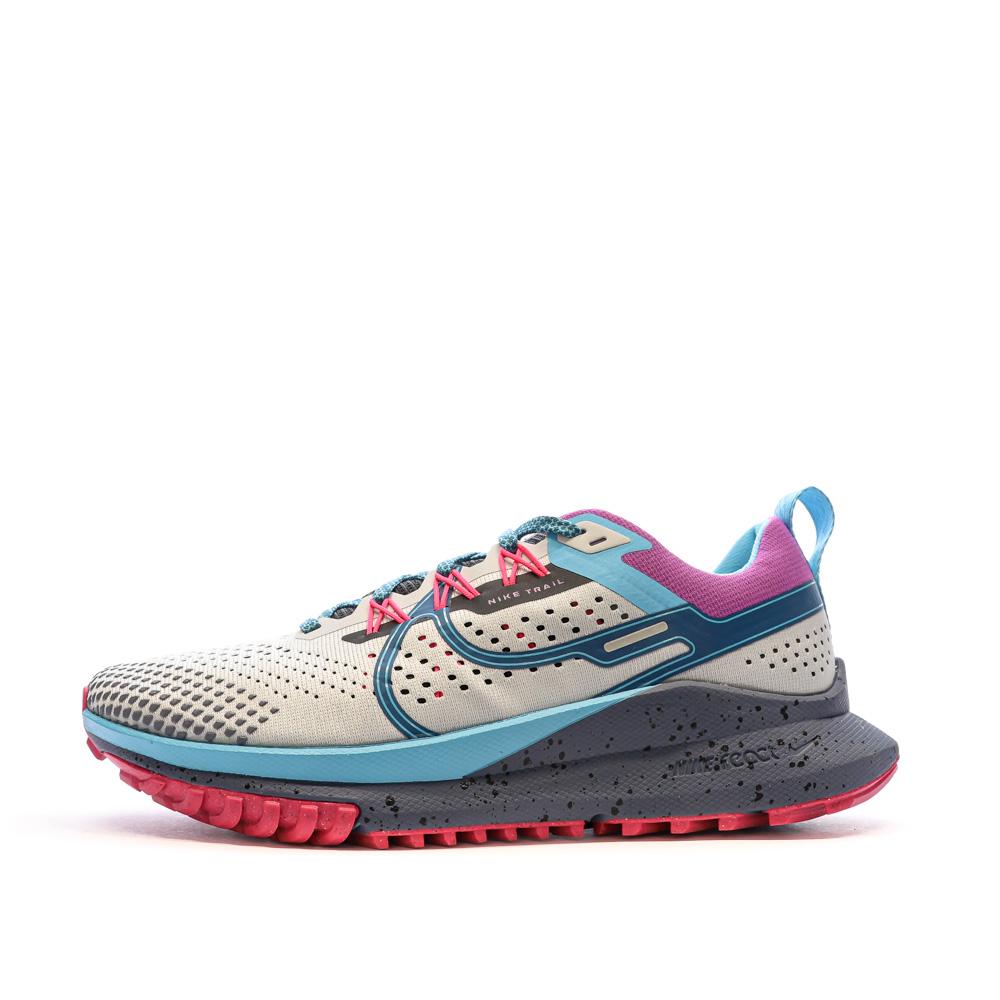 Nike Chaussures de Trail Blanc/Bleu Femme Nike Pegasus Trail 4