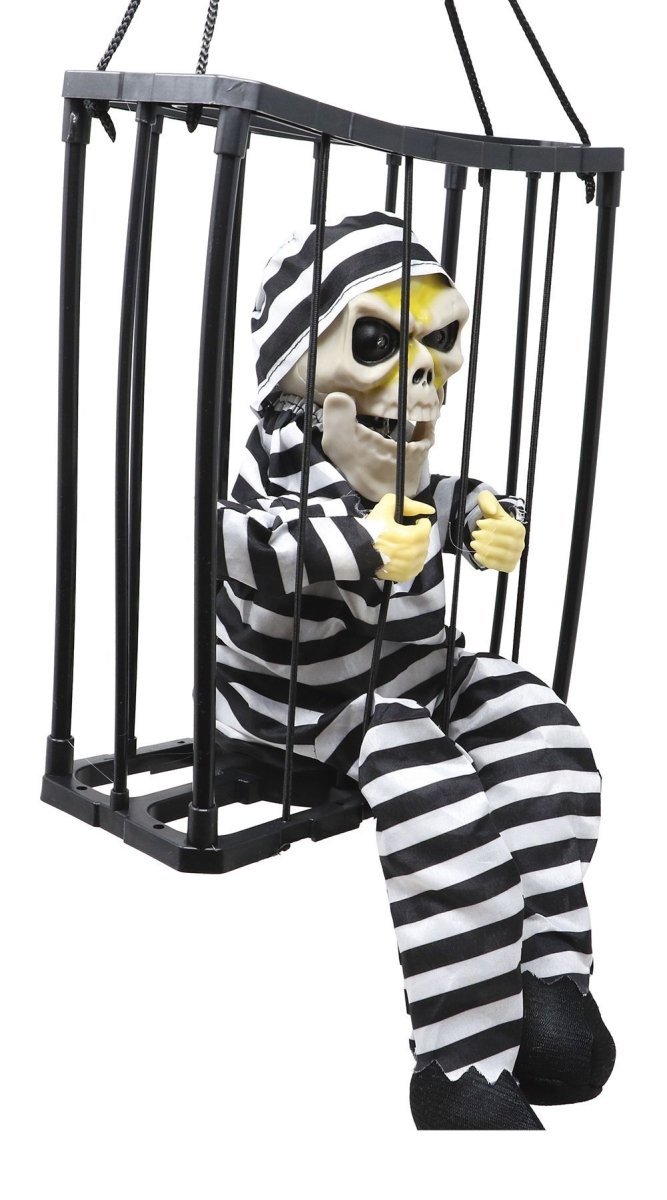 Halloween Pop Gevangen Skelet 27cm