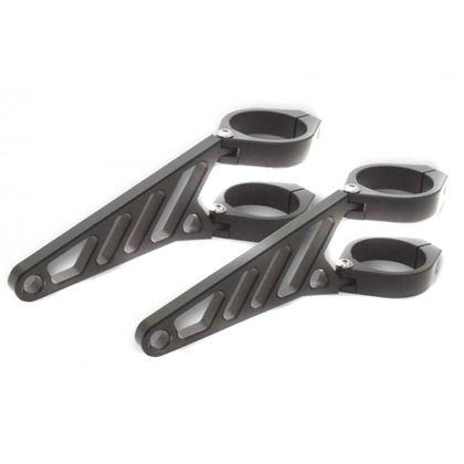 Support Phare Brazoline pour phare avant diamètre 50-54 mm Universel - Noir